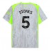 Manchester City John Stones #5 Tredjedrakt 2025-26 Korte ermer